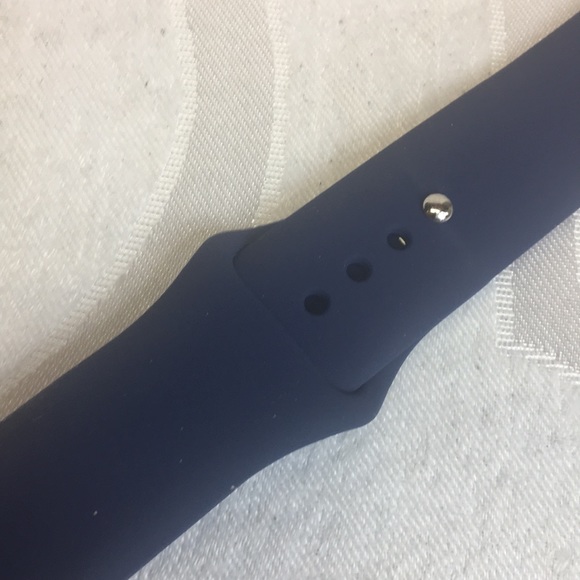 For a Apple Watch Dark Blue Band - Picture 4 of 4